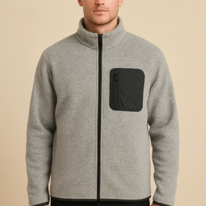 MENS MOCK JACKET-F/Z